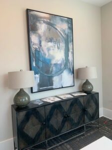 entrance brochure table